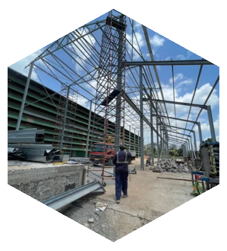 Structural steel works