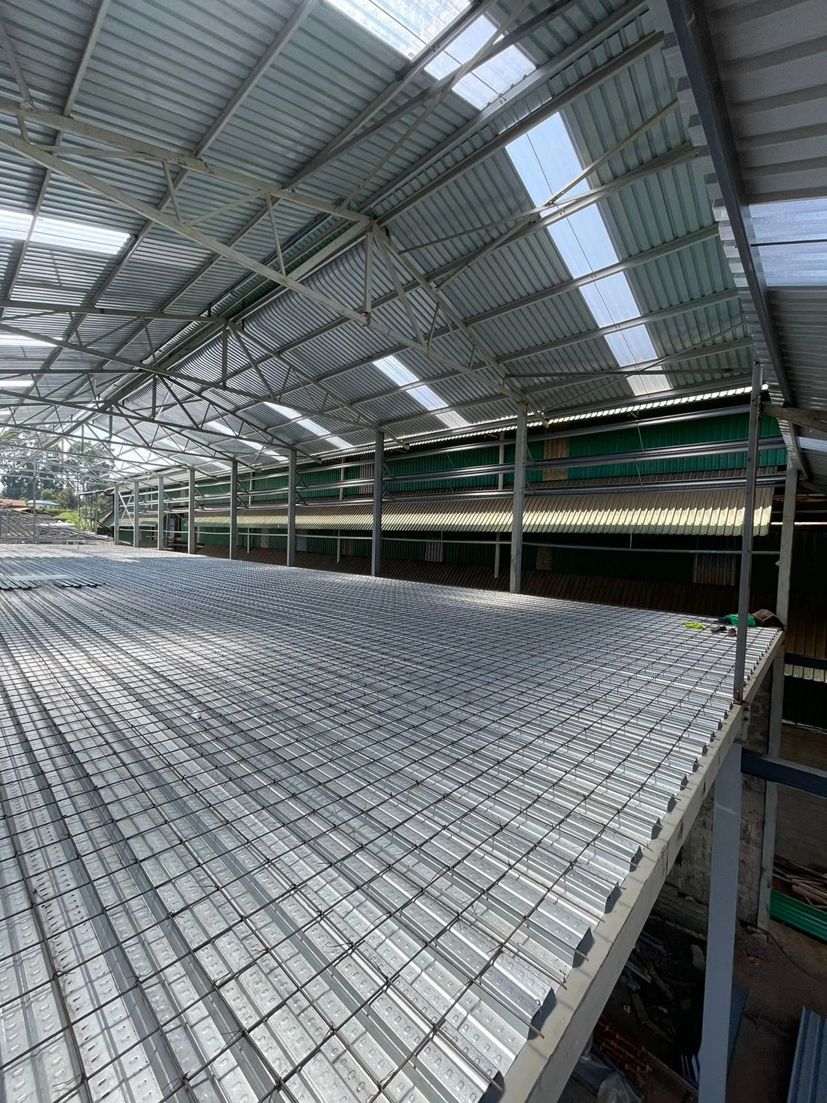 Structural steel works