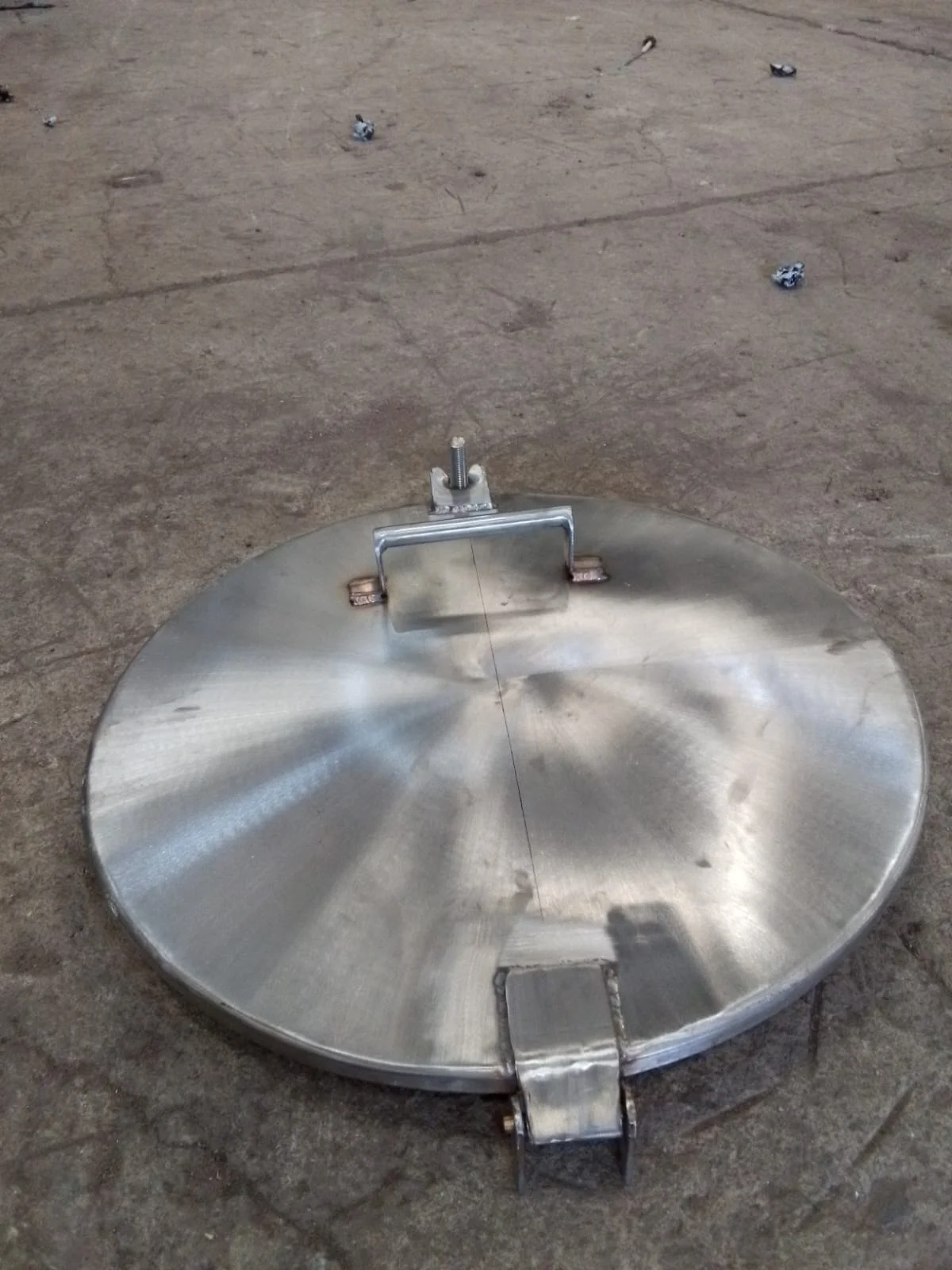 Stainless steel manhole cover