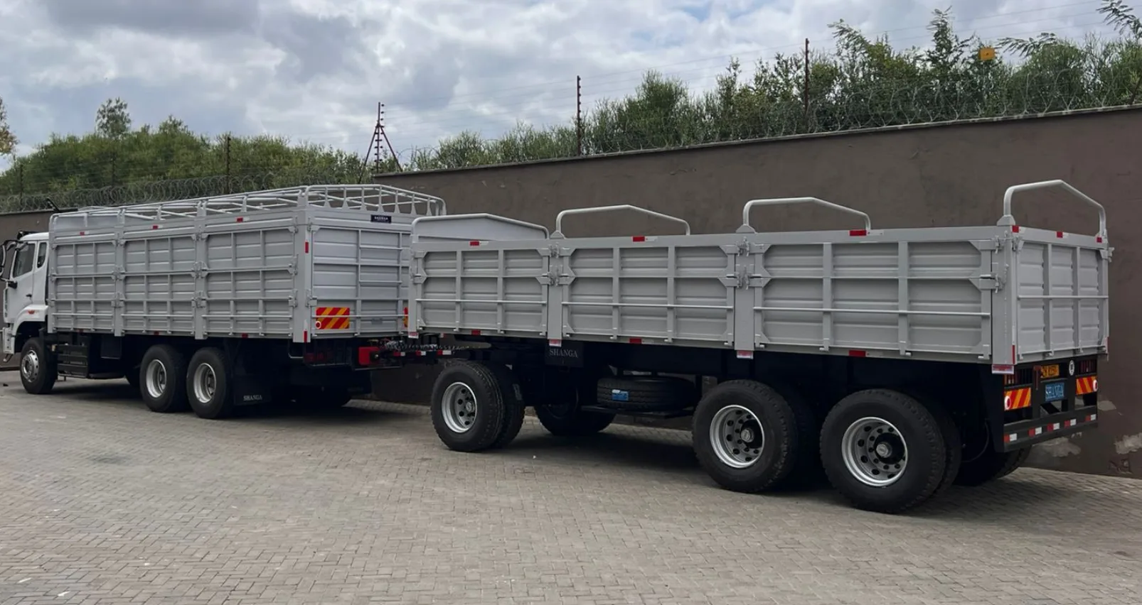 Double-drop trailer