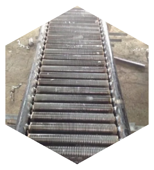 Radiator for withering trough