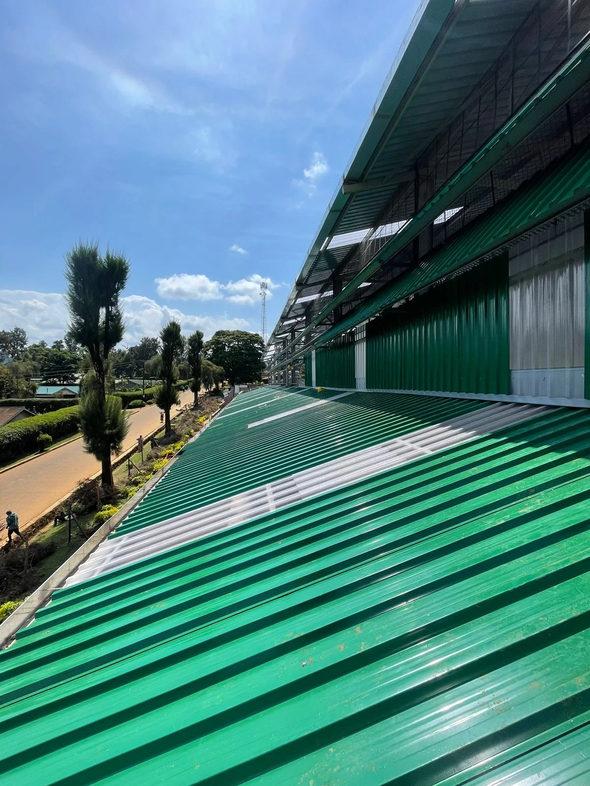 Structural steel works